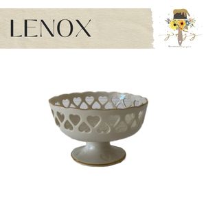 LENOX, White Fruit Footed Bowl